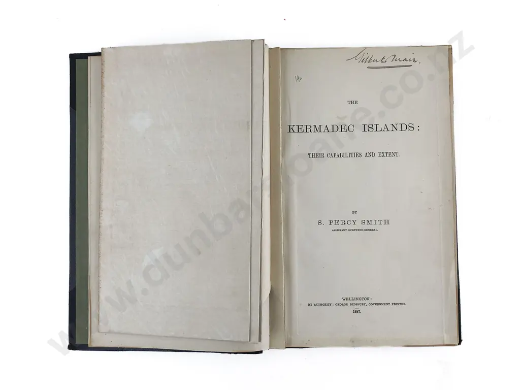 Smith S Percy - The Kermadec Islands Image 1++