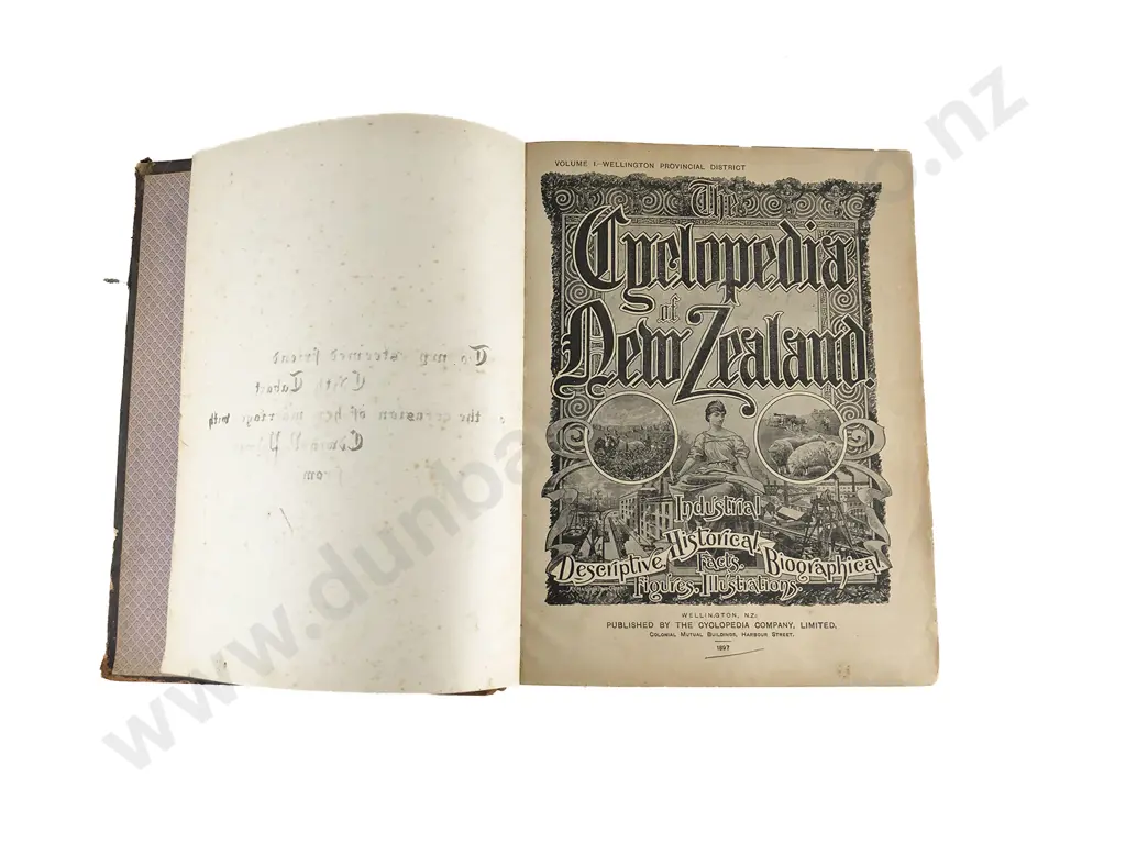 The Cyclopedia Of New Zealand Volume 1 Wellington Provincial District Image 1++