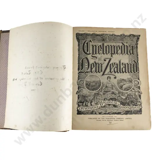 The Cyclopedia Of New Zealand Volume 1 Wellington Provincial District