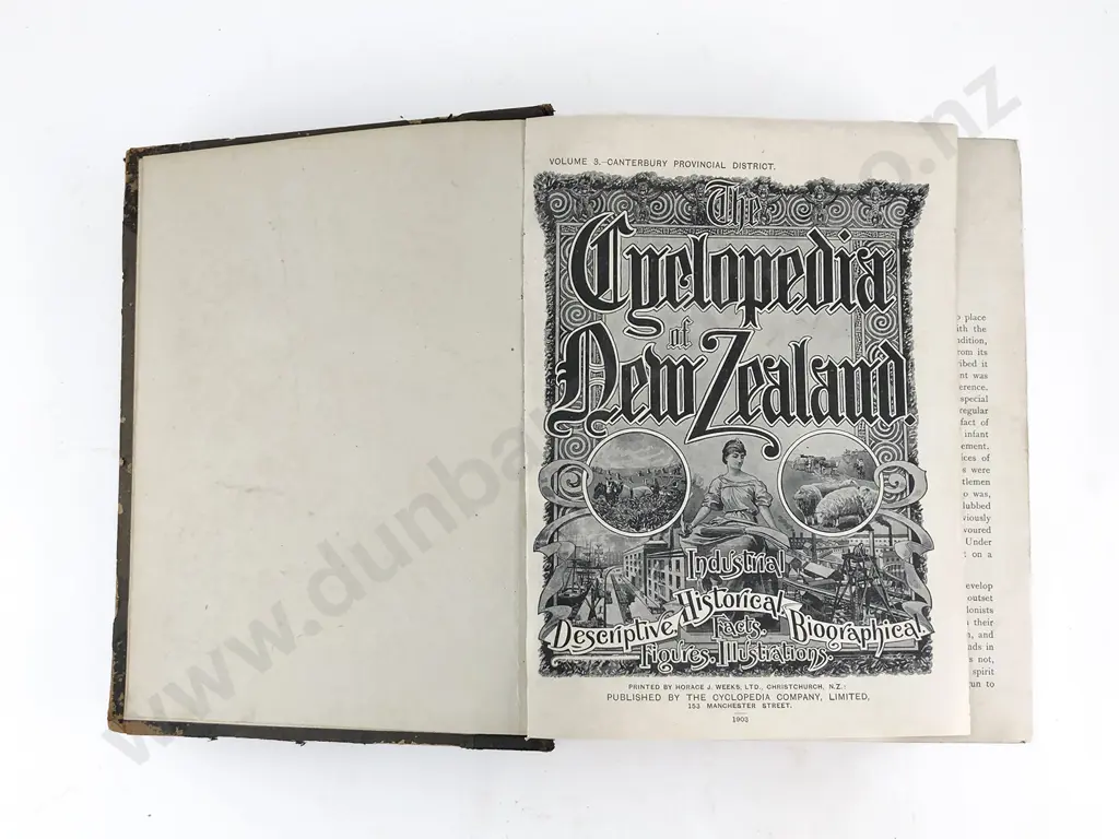 The Cyclopedia Of New Zealand Volume 3 Canterbury Provincial District Image 1++