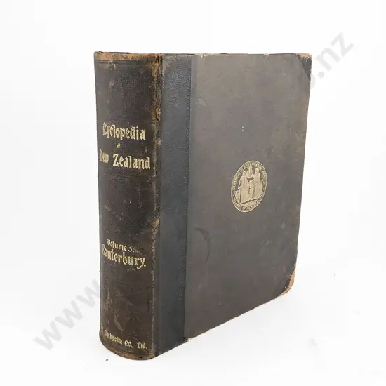 The Cyclopedia Of New Zealand Volume 3 Canterbury Provincial District
