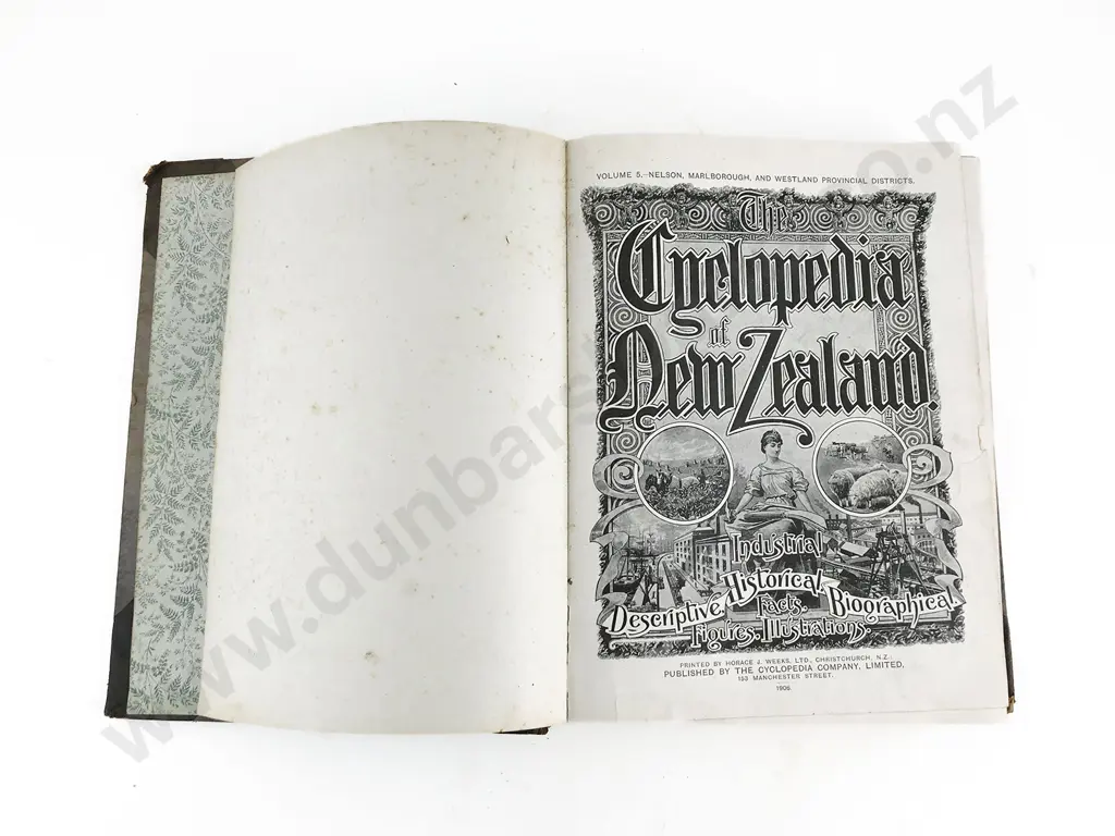 The Cyclopedia Of New Zealand Volume 5 Image 1++