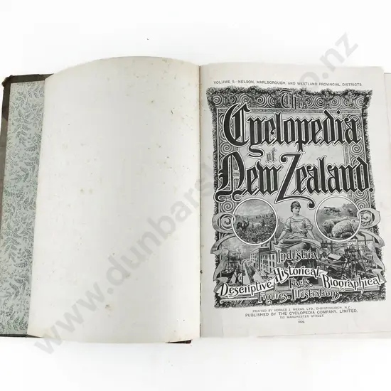 The Cyclopedia Of New Zealand Volume 5