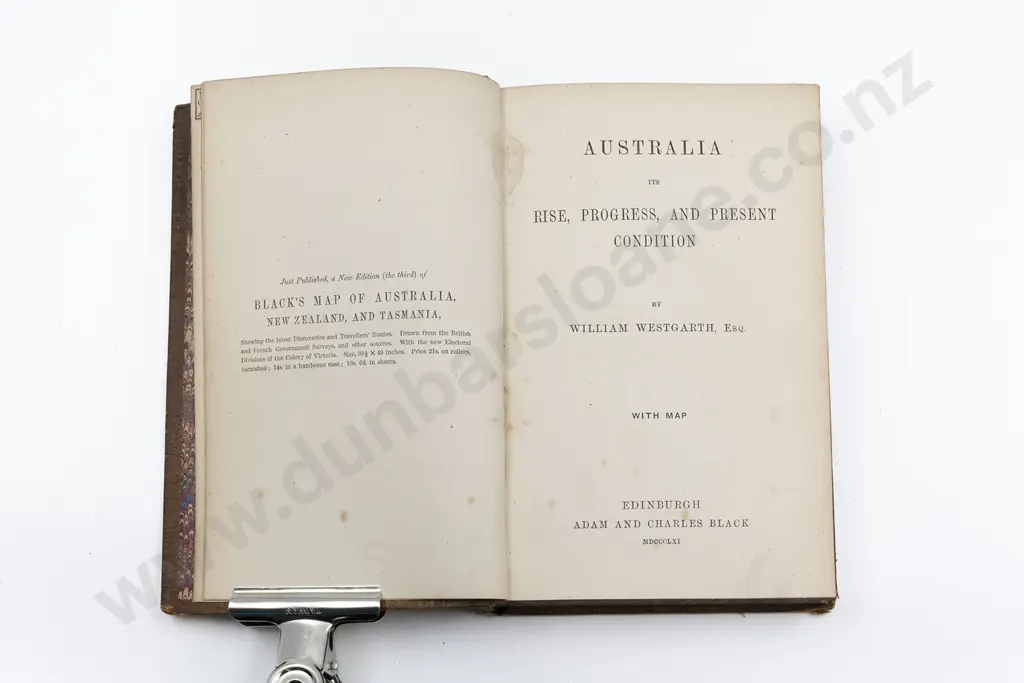Westgarth William - Australia its Rise Progress And Present Condition Image 1++