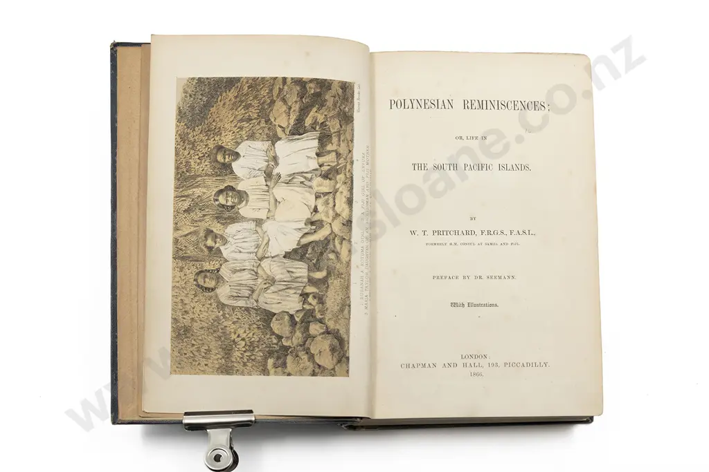 Pritchard W T - Polynesian Reminiscences Image 1++