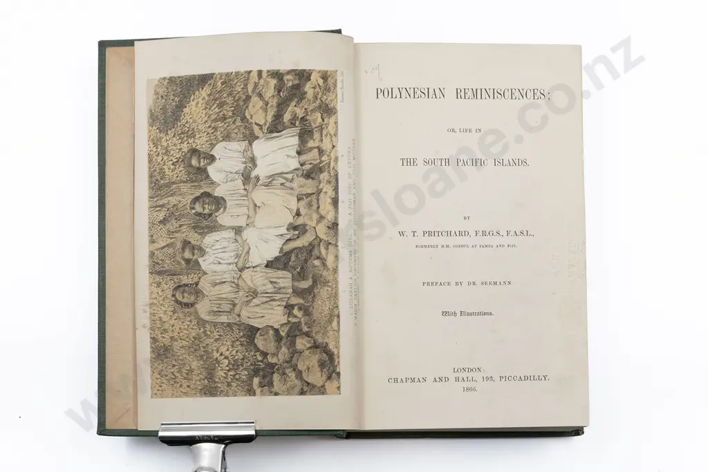 Pritchard W T - Polynesian Reminiscences Or life In the South Pacific Islands Image 1++