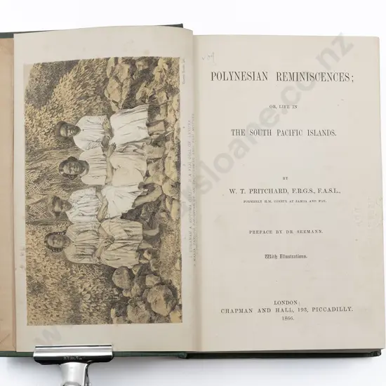 Pritchard W T - Polynesian Reminiscences Or life In the South Pacific Islands