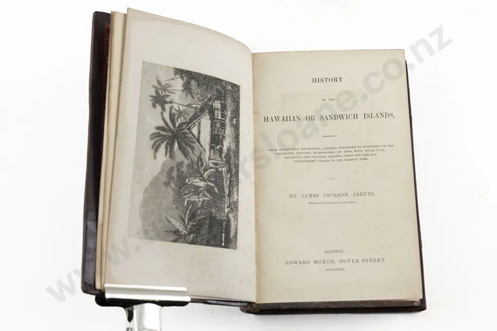 Jarves James Jackson - History of the Hawaiian Or Sandwich Islands Image 1++