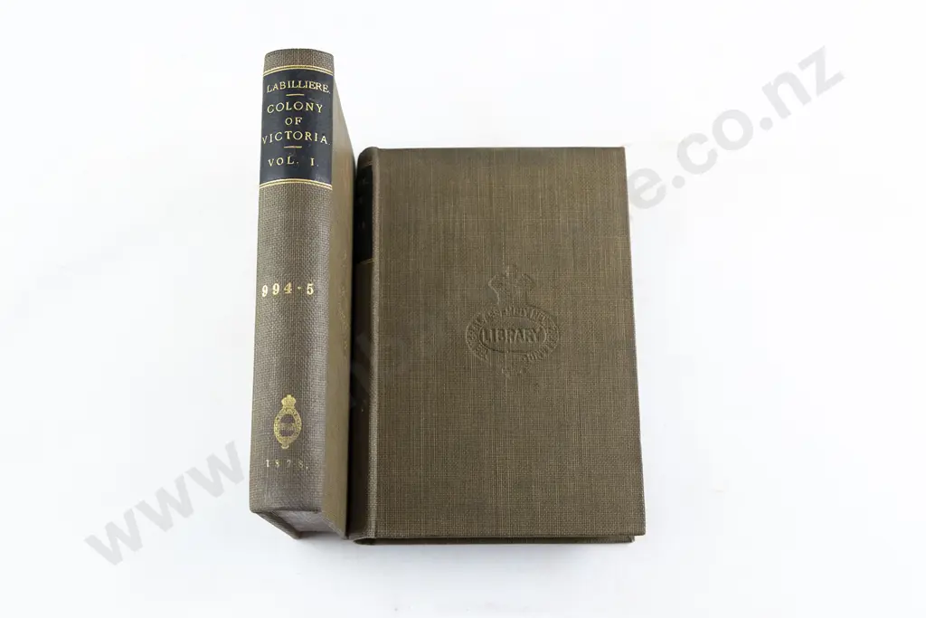 Labilliere Francis Peter - Early History of the Colony Of Victoria (2 Volumes) Image 1++