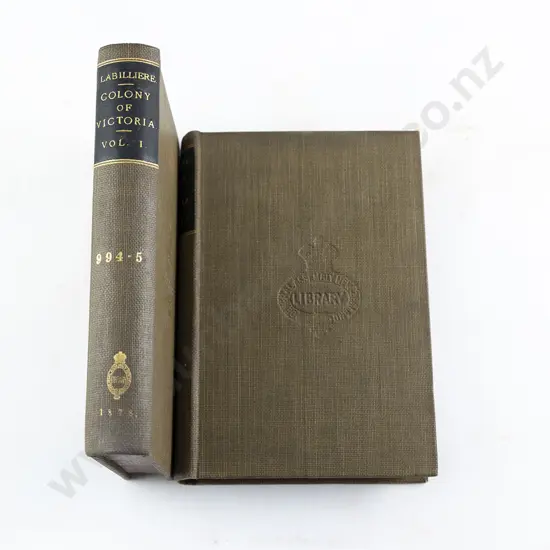 Labilliere Francis Peter - Early History of the Colony Of Victoria (2 Volumes)