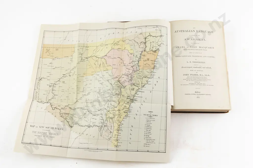 Threlkeld L E - An Australian Language As Spoken By The Awabakal People Image 1++
