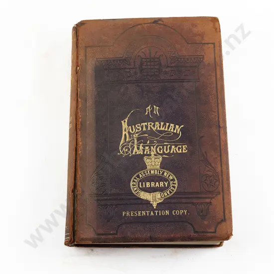 Threlkeld L E - An Australian Language As Spoken By The Awabakal People