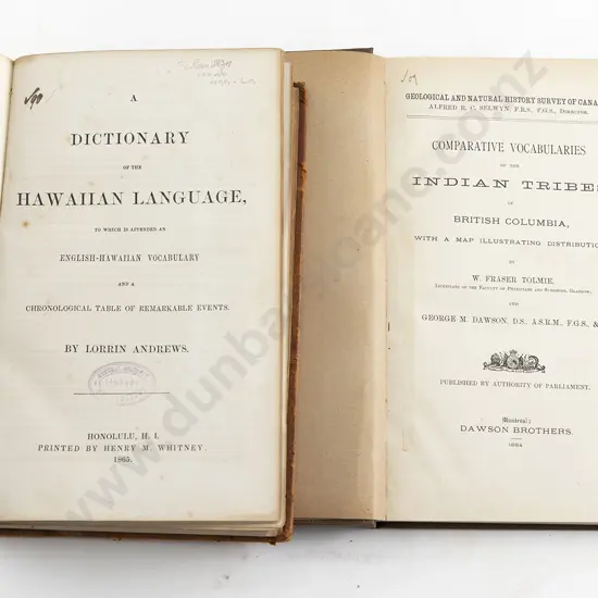 Andrews Lorrin - A Dictionary Of The Hawaiian Language