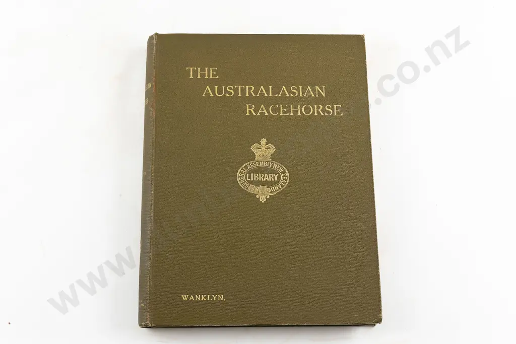 Wanklyn W H E - The Australasian Racehorse Image 1++