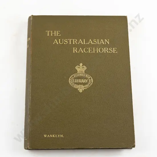 Wanklyn W H E - The Australasian Racehorse