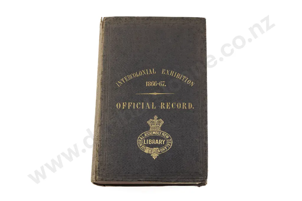 (-) Intercolonial Exhibition Of Australasia Melbourne 1866-67 Official Record Image 1++