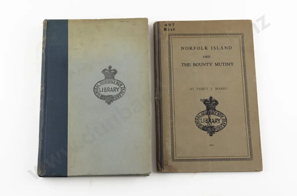 2 Volumes On Pitcairn Island & Norfolk Island Image 1++
