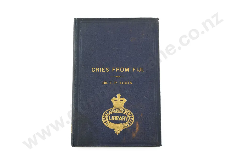 Lucas Dr T P - Cries From Fiji Image 1++