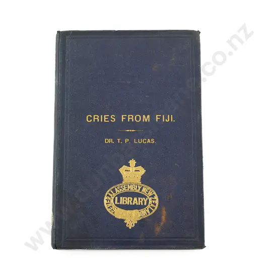 Lucas Dr T P - Cries From Fiji