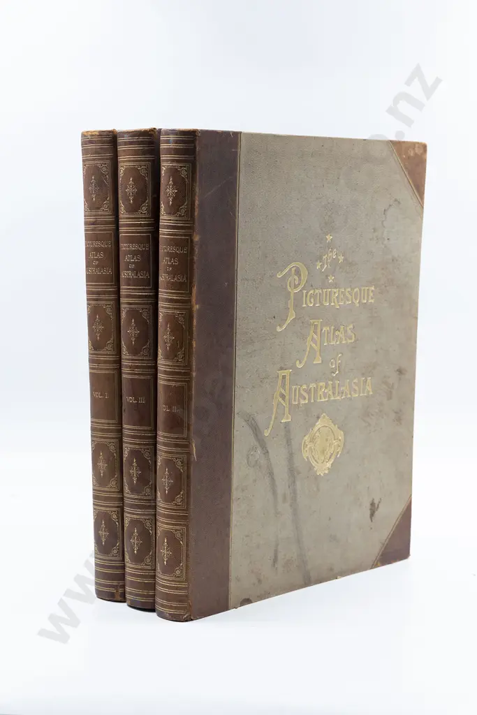 Garran Hon Andrew - Picturesque Atlas Of Australasia (3 Volumes) Image 1++