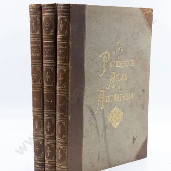 Garran Hon Andrew - Picturesque Atlas Of Australasia (3 Volumes)