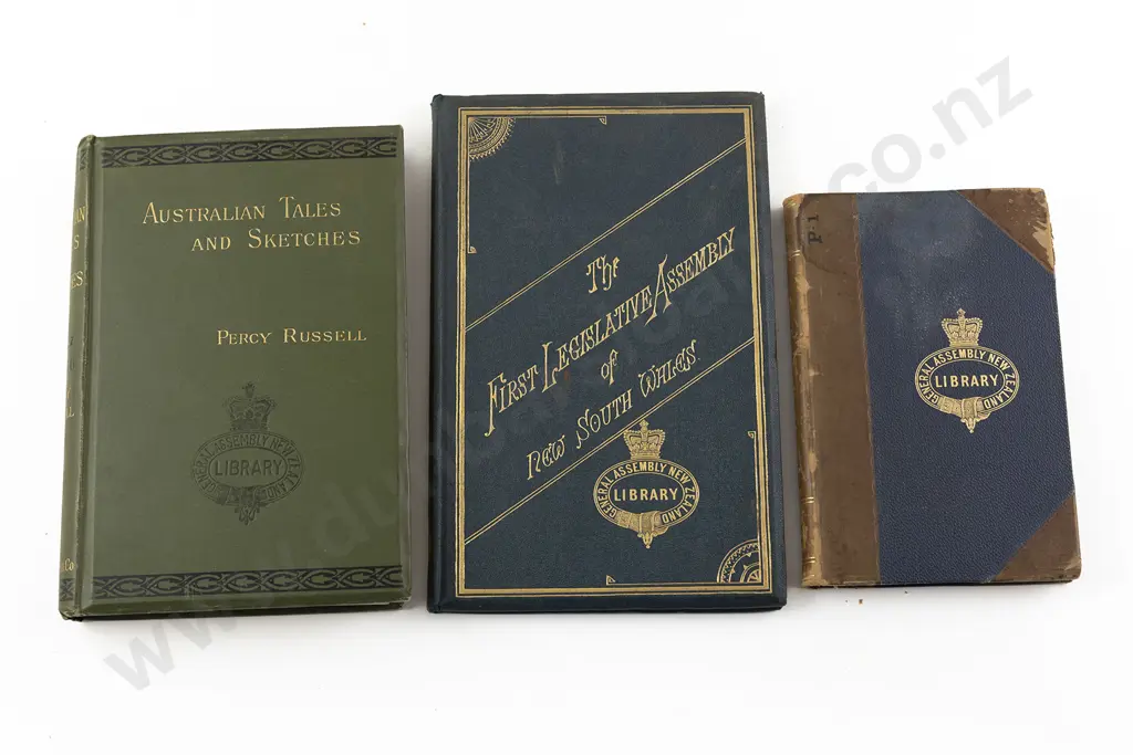 Three 19th Century Australian Volumes Image 1++