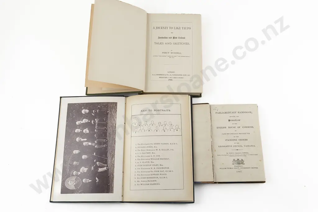 Three 19th Century Australian Volumes Image 1++