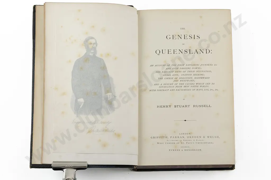 Russell Henry Stuart - The Genesis of Queensland Image 1++
