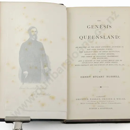 Russell Henry Stuart - The Genesis of Queensland