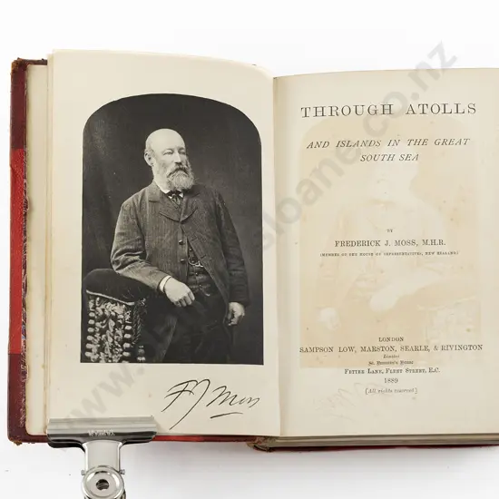 Moss Frederick J - Through Atolls And Islands In The Great South Sea