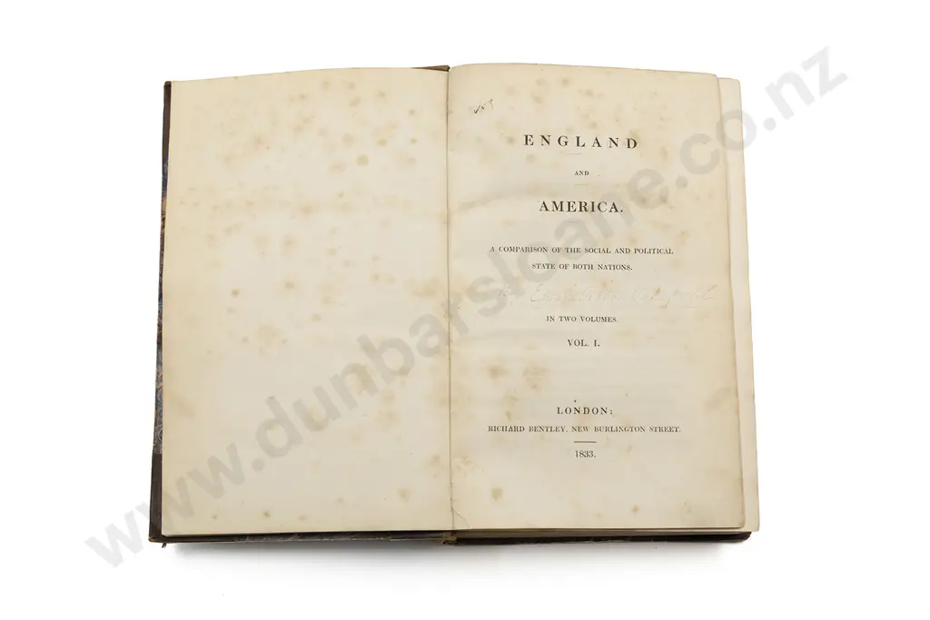 Wakefield Edward Gibbon - England And America Image 1++