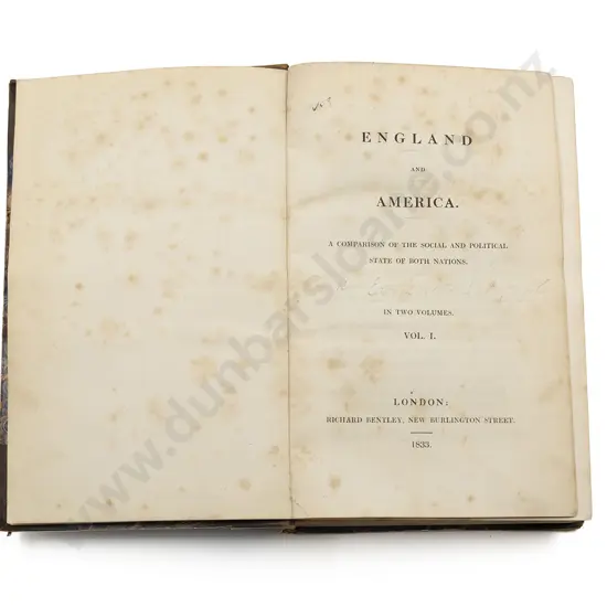 Wakefield Edward Gibbon - England And America