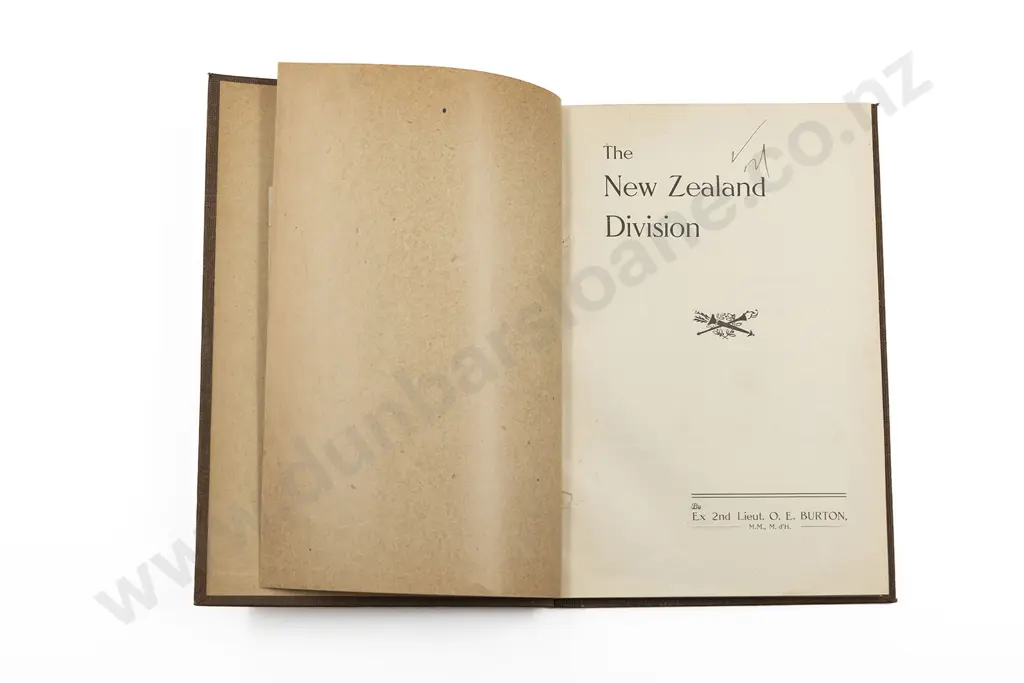 Burton Ormond E - The New Zealand Division Image 1++