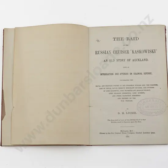 2 19th Century Naval & Military Related Volumes