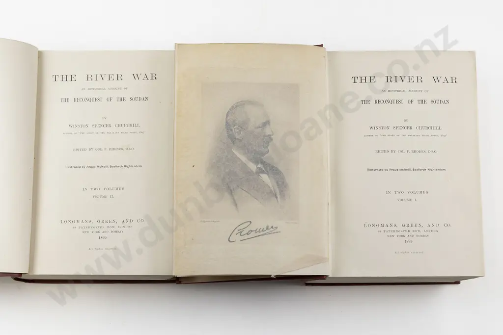 Churchill Winston Spencer - The River War (2 Volumes) Image 1++
