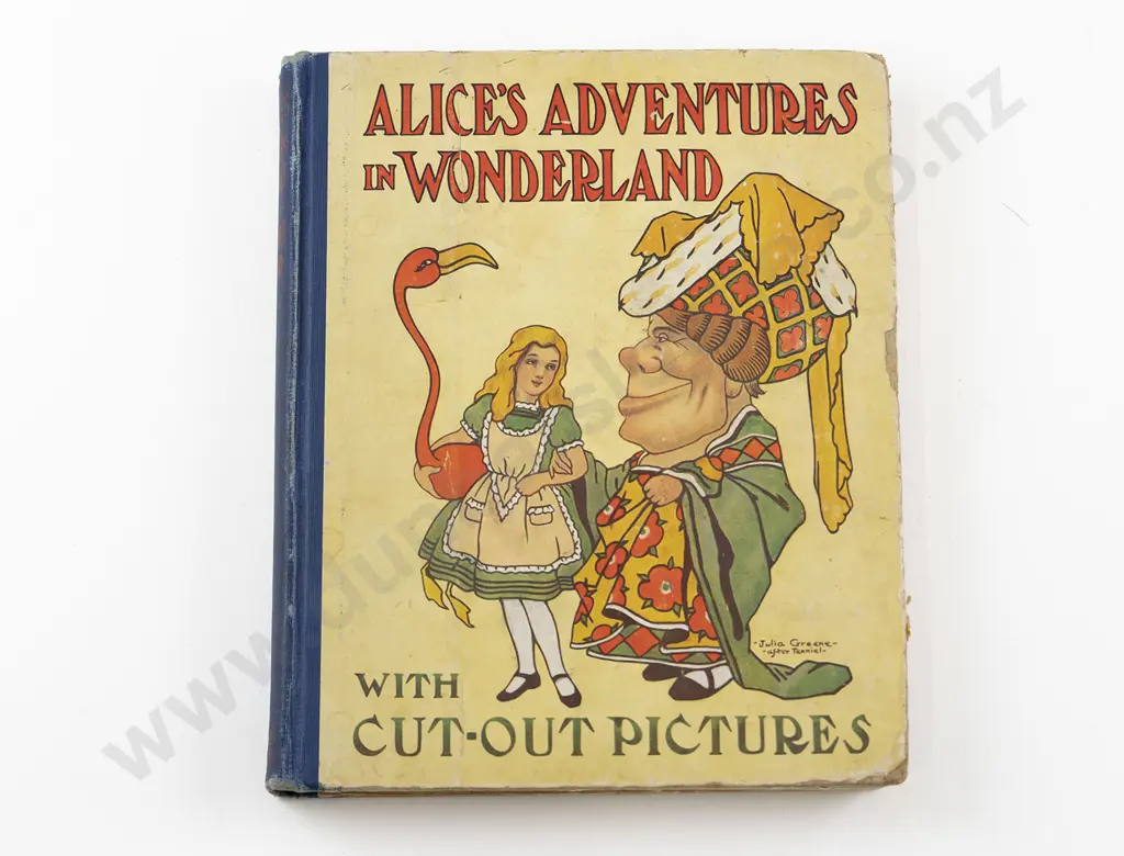 Carroll Lewis - Alices Adventures In Wonderland With Cut-Out Pictures In Color Image 1++