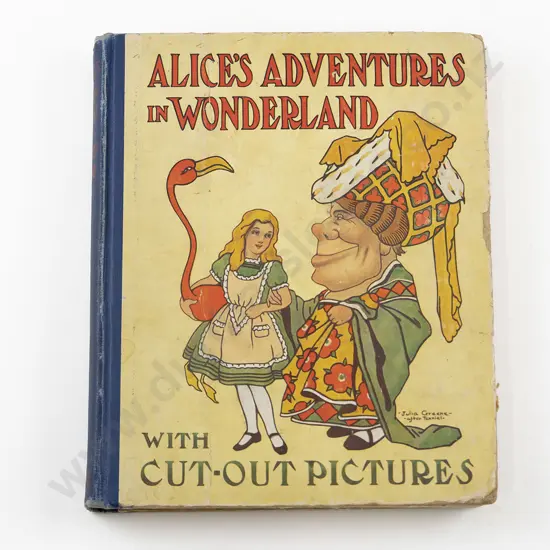 Carroll Lewis - Alices Adventures In Wonderland With Cut-Out Pictures In Color