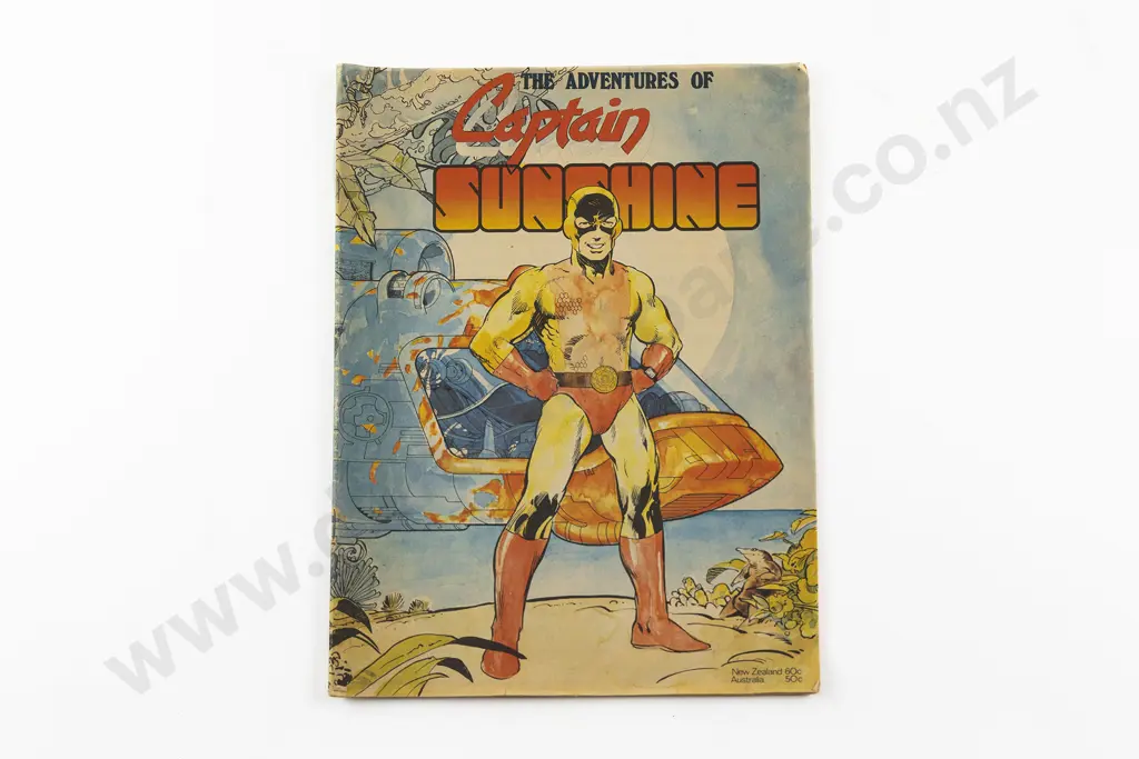 Rare First Edition Comic Of "The Adventures Of Captain Sunshine" Image 1++