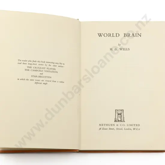 H G Wells - World Brain