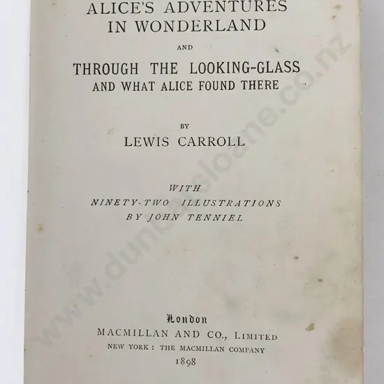 Carroll Lewis - Alice's Adventures In Wonderland