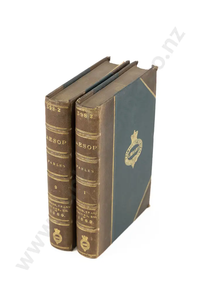 Aesop - The Fables of Aesop (2 Volumes) Image 1++