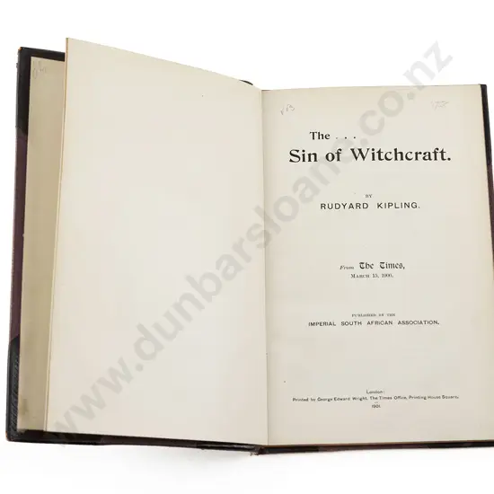 Kipling Rudyard - The Sin of Witchcraft