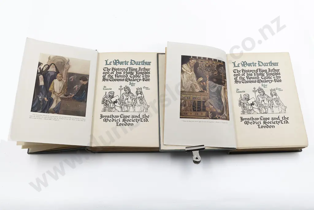 Malory Sir Thomas - Le Morte D'arthur (2 Volumes) Image 1++
