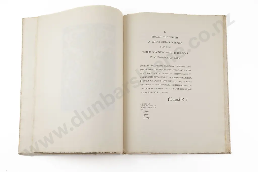 Saroyan William - Farewell Speech Of King Edward The Eighth Image 1++