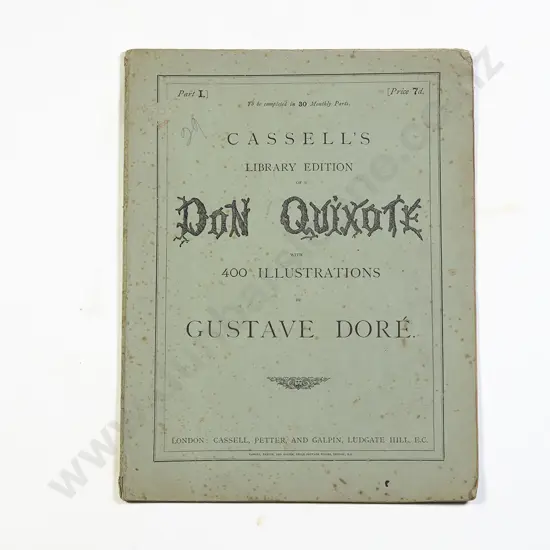 Cassell's Library Edition of Don Quixote (Parts 1-30)