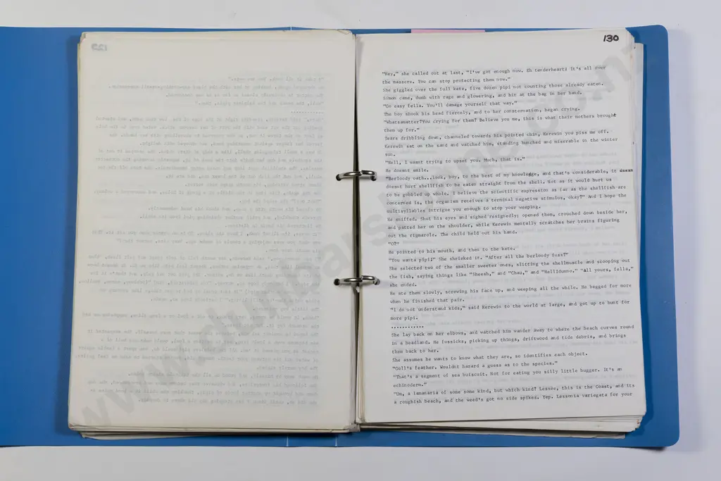 Hulme Keri - Original Typescript For The Bone People Image 1++