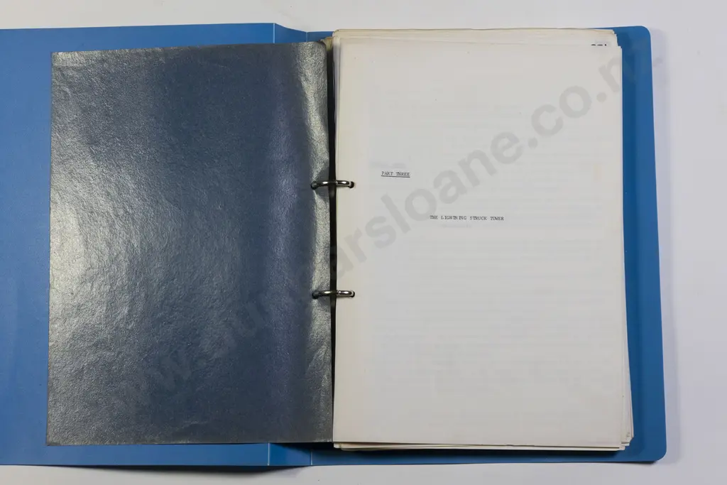 Hulme Keri - Original Typescript For The Bone People Image 1++