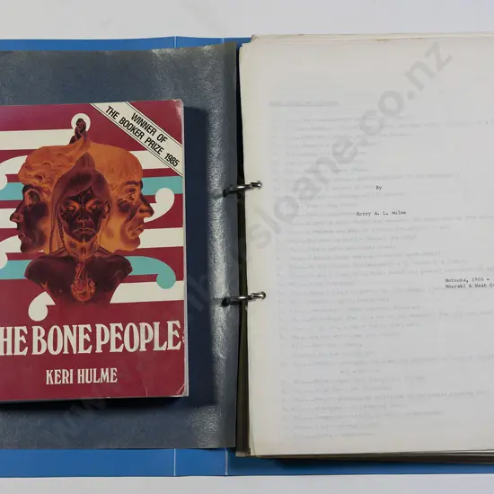 Hulme Keri - Original Typescript For The Bone People
