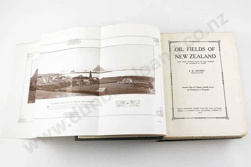 Henry J D - Oil Fields Of New Zealand Image 1++