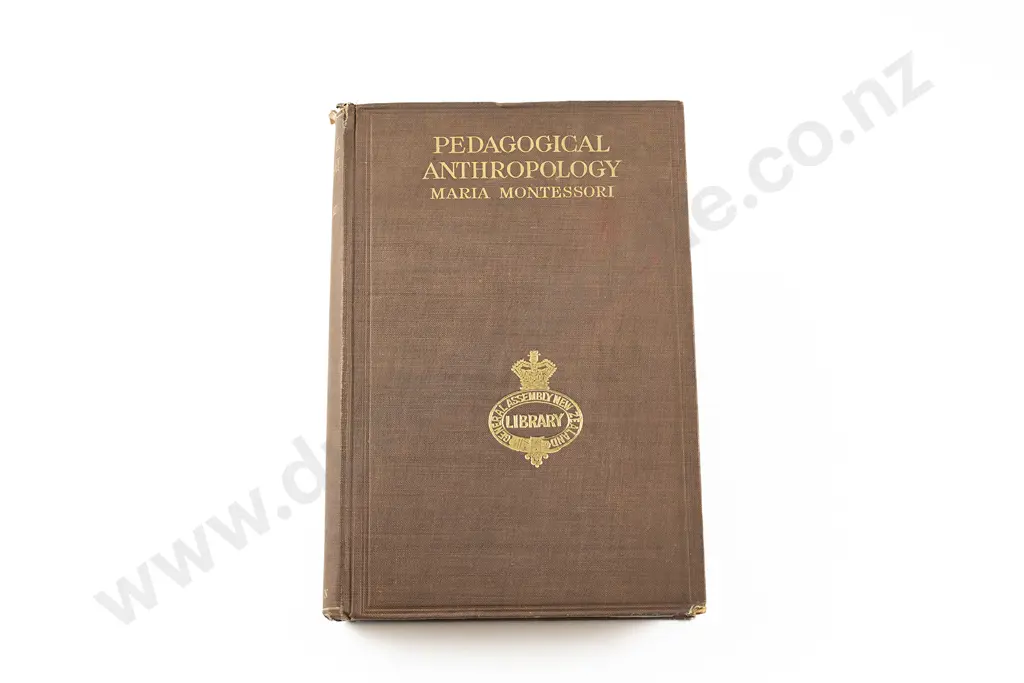 Montessori Maria - Pedagogical Anthropology Image 1++